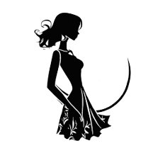 Fun Diva Silhouette