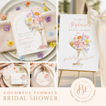 Petals & Prosecco Colorful Bridal Shower