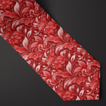 Burgundy Neckties