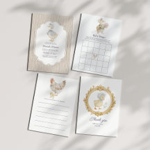 Cottagecore Woodland Vintage Storybook Baby Shower