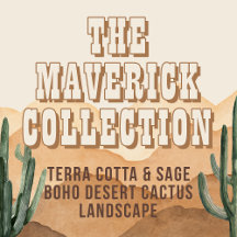 MAVERICK Boho Desert Terra Cotta & Sage Western