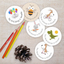 Back to School Cute and Funny Bookplates