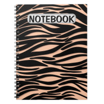 Animal Skin Spiral Notebook