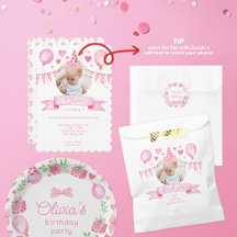 Coquette Pink Bow Birthday Party