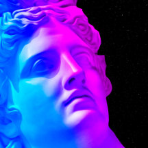 Ancient neon gods