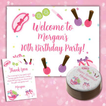 Spa Birthday Party