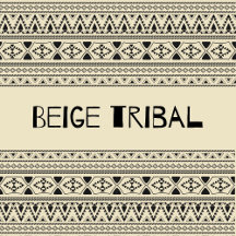 Beige Tribal