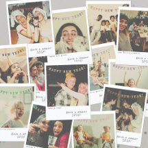 Instant Photo New Year Cards