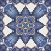 Blue and White