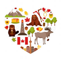 Canadian. Canada heart.