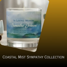 Coastal Mist Sympathy Collection