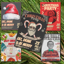 Christmas Party Invitations