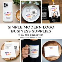 Simple Modern Logo Business Supplies