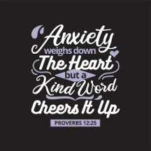 Christian Encouragement Quote – Anxiety & Kindness
