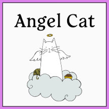 Pet Loss Memorial Cat Design