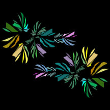 Fun Colorful Exotic Pattern 