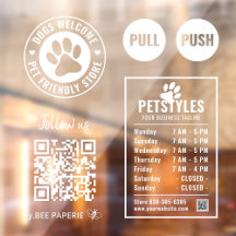 BUSINESS Window Decals & Window Clings