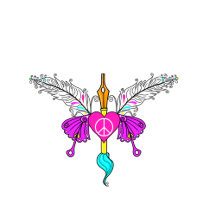 Floral and Fantasy School and Office Supplies 