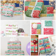HO! HO! HO! Christmas Gift Wrapping