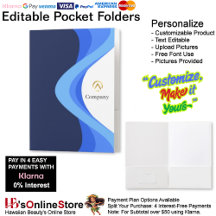 Pocket Folders for Office Work & Business
