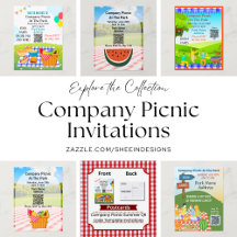 Company Picnic Invitations
