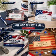 Patriotic Business Cards