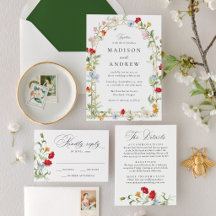 Colorful Garden Floral Wedding