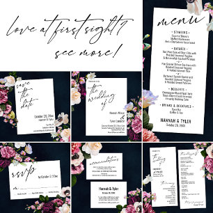 Simple Elegant Handwriting Script Typography Save The Date
