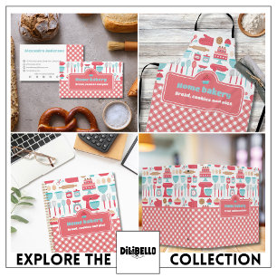 Cute & Practical Custom Home Bakery Baking Design Apron