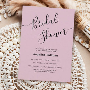 Enclosure Card Bridal Shower Recipe.