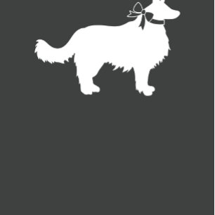 Border Collie Dog Baby Shower Blue Boy Invitation