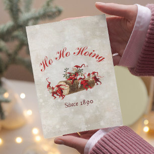 Ho Ho Hoing since 1890 vintage gnomes christmas T-Shirt