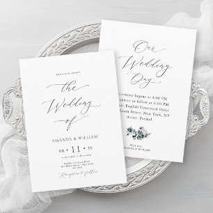 Round Menu with Guest Name   Luxury Wedding