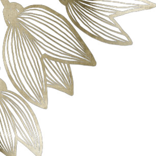 Invitation Flores de tulipe d'or   MARIAGE