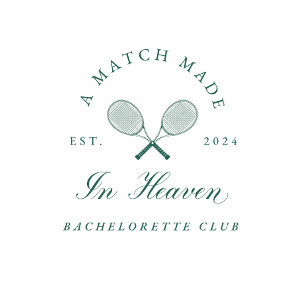 A Match Made in Heaven Bachelorette Club Invitation