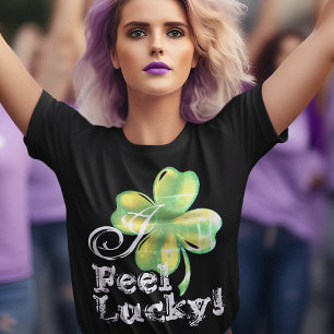 I Feel Lucky, St. Patrick's Day trucker hat, cap