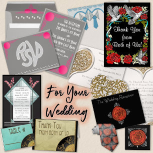 Tiger Lilies (Post-Wedding Reception Invitation
