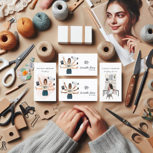 Carte De Visite Artiste Queen Crafter