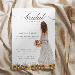 Pampas Grass Wedding Gown Boho Bridal Shower Paper Plate