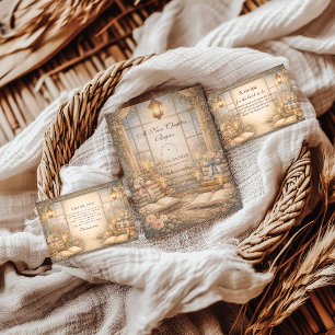 Romantic A New Chapter Bridal Shower Invitation