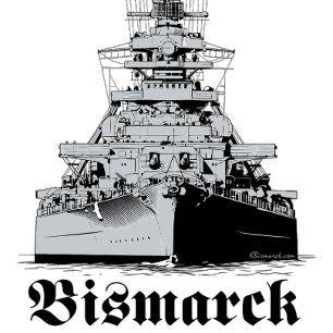 Battleship Bismarck T-shirt