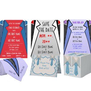 Bauhaus Tuxedo (Save The Date Magnet) Magnet