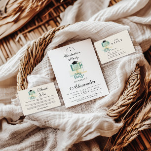 ICU Nurse Graduation Party RSVP Card