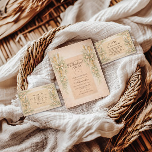 Whisked Away Vintage Baking Bridal Shower Invitation