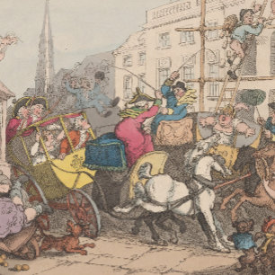 London - Folded Greeting Card