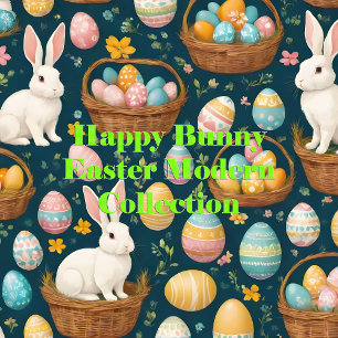 Happy Easter Eggs Collection Napkin
