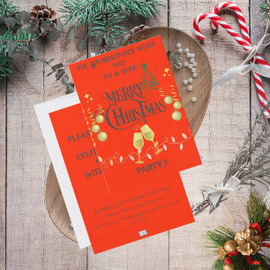 Very Merry Christmas Party Snacks  Pedestal Sign