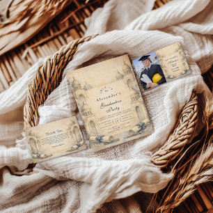 Photo Architecture Drafting Tools Graduation Announcement