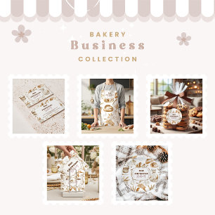 Rustic Baking Business Thank You Card