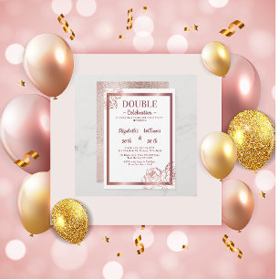  Bronze Adult Double Joint twin birthday   Paper Cups